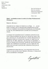 Exemple de lettre de motivation pour un stage en bac pro assp. Modeles De Lettres De Motivation Pour Un Bac Pro