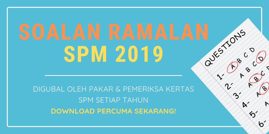 Soalan Sebenar Spm Ulangan 2019 Bahasa Inggeris - Jobs ID 2017