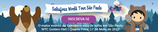 O maior evento da Salesforce esta de volta em Sao Paulo, WTC Glden Hall | Quarta-Feira, 17 de Maio de 2017