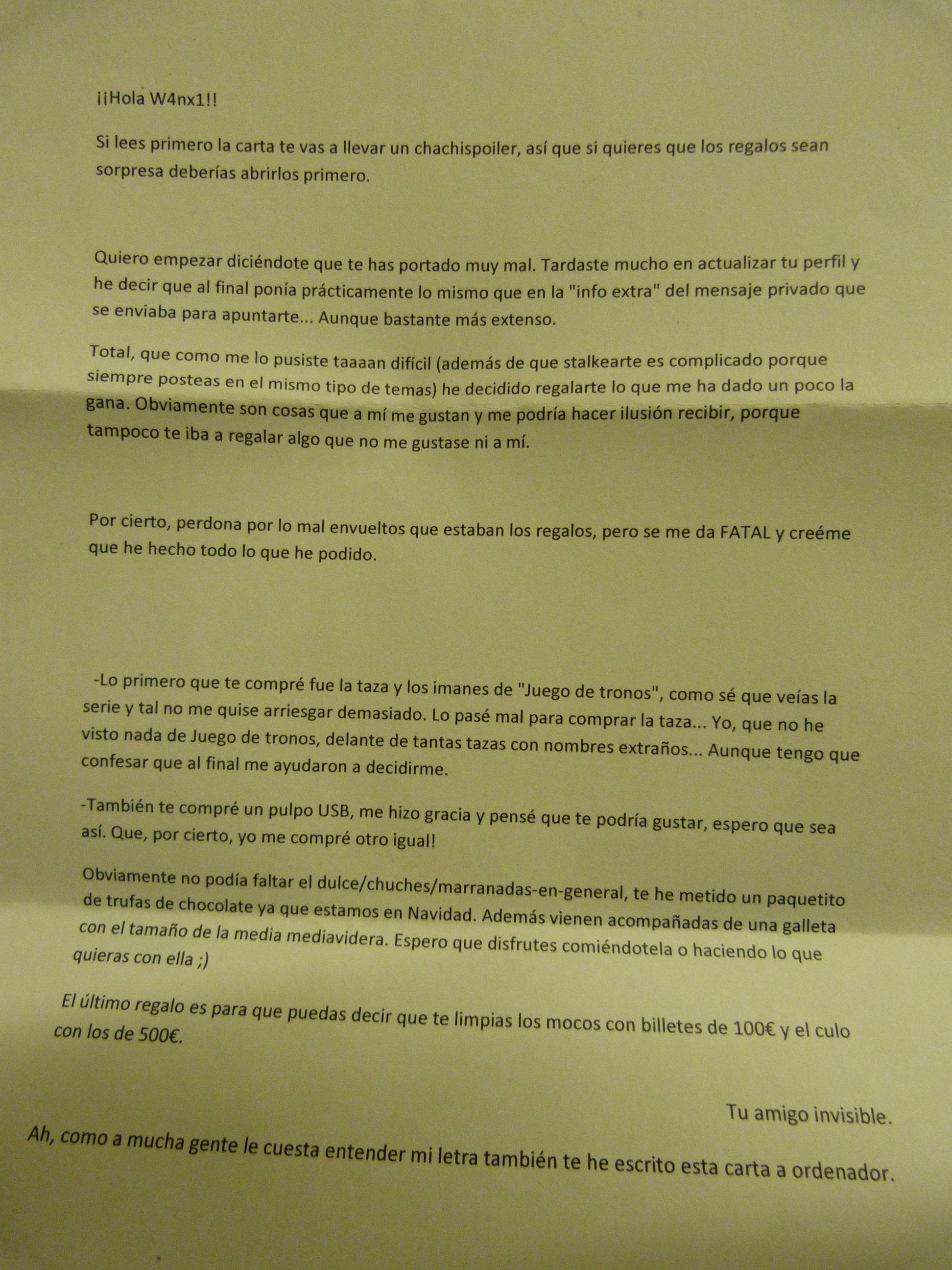 Carta A Un Amigo Graciosa - Recipes Site n