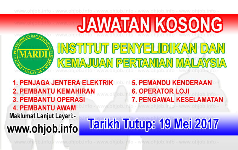 jawatan kosong pertanian 2017