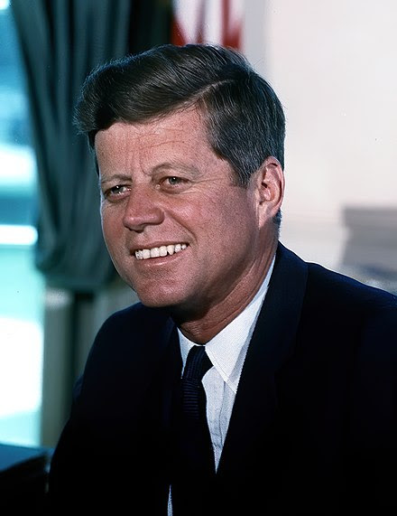 John F. Kennedy
... he made Americans feel,proud, From WikimediaPhotos