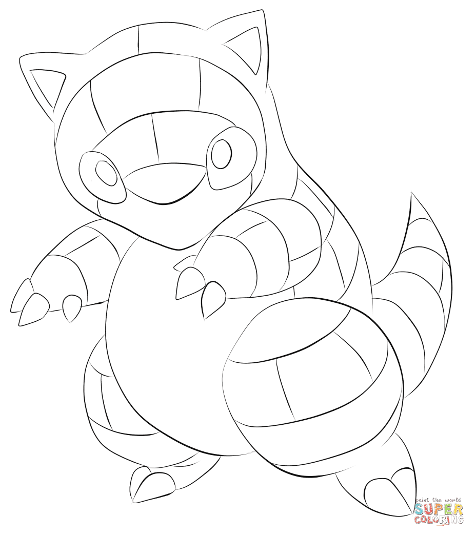 Vulpix coloring page from generation i pokemon category. Get Pokemon Coloriage Github