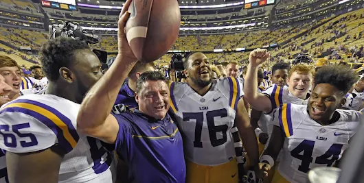 Report: Ed Orgeron confident he's 'going to get' LSU job; source says he could be seriously considered