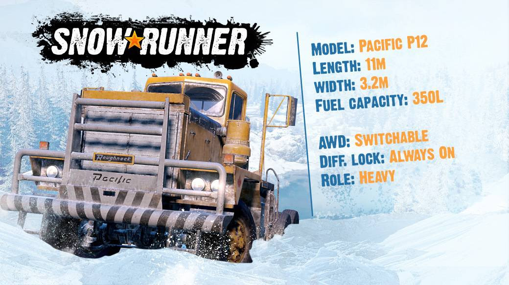 Significantly smaller archive size (compressed from 22 to 12.9 gb). Snowrunner Pacific P12 Truck Snowrunner Mod Download