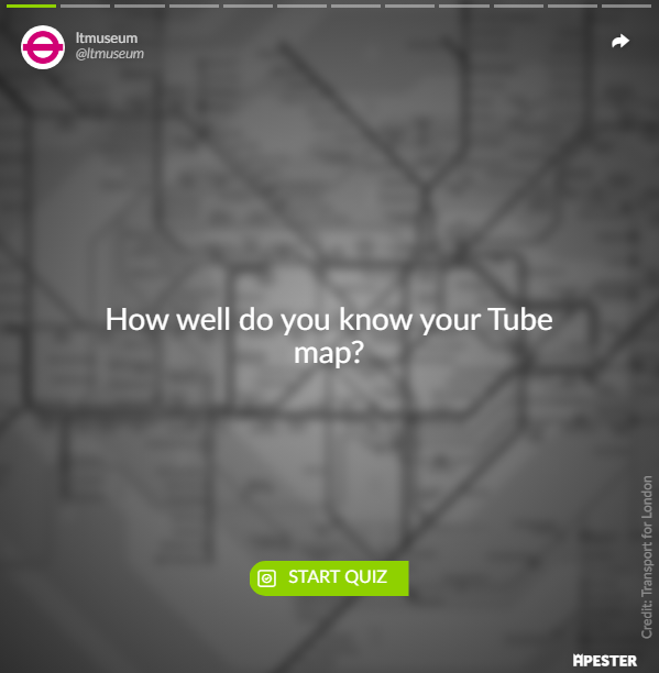 How well do you know your tube map