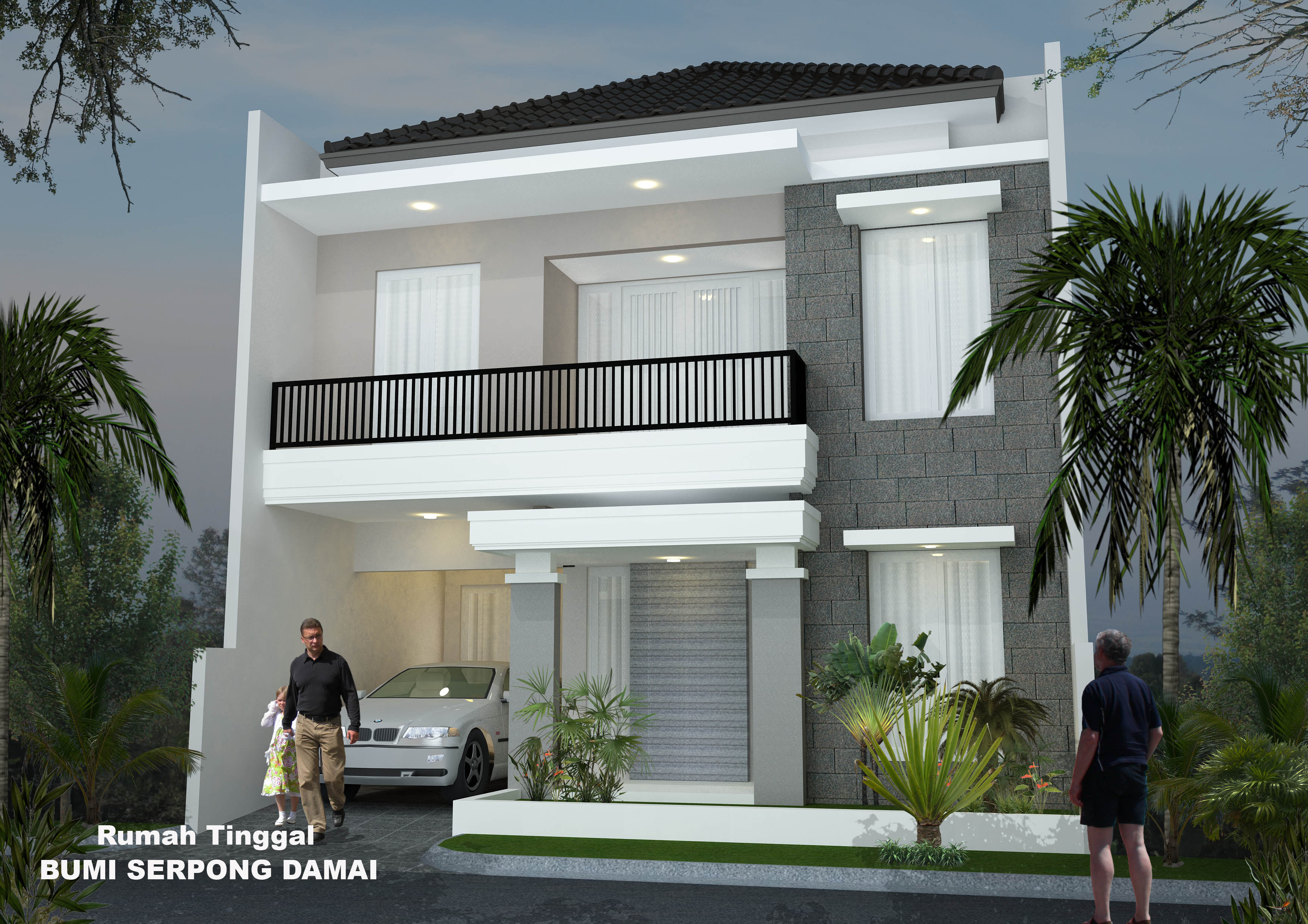 66 Desain Rumah Minimalis 2 Lantai Terbaru 2019 Update Info