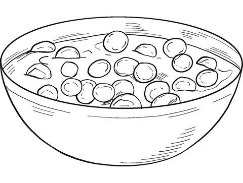 Do not use the exact title of. Cereal Bowl Coloring Page Free Printable Coloring Pages