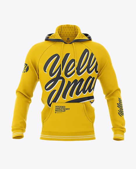 Download Men's Hooded Sweatshirt Mockup - Back View - Men's Hooded ...