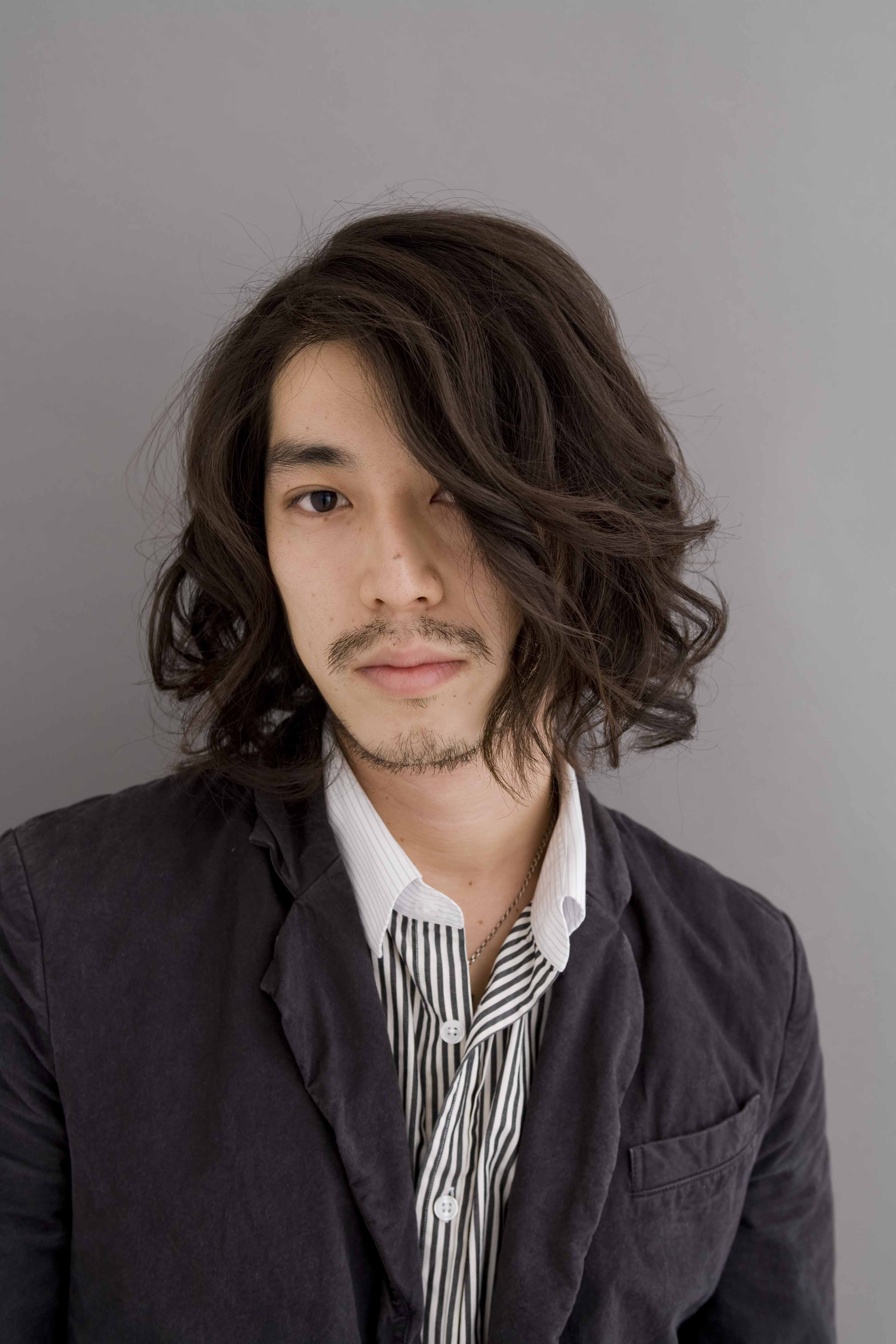 ヘアカタログ メンズ ロング