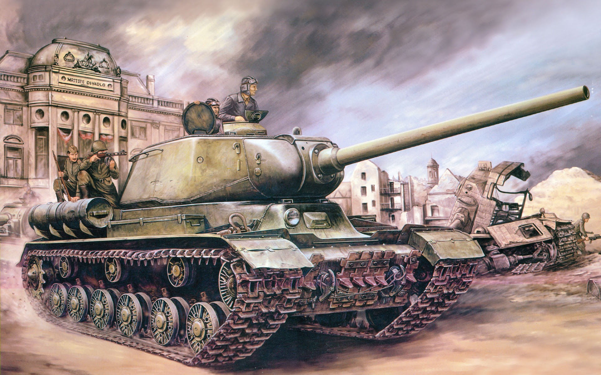 アニメ画像について ユニーク戦車 壁紙