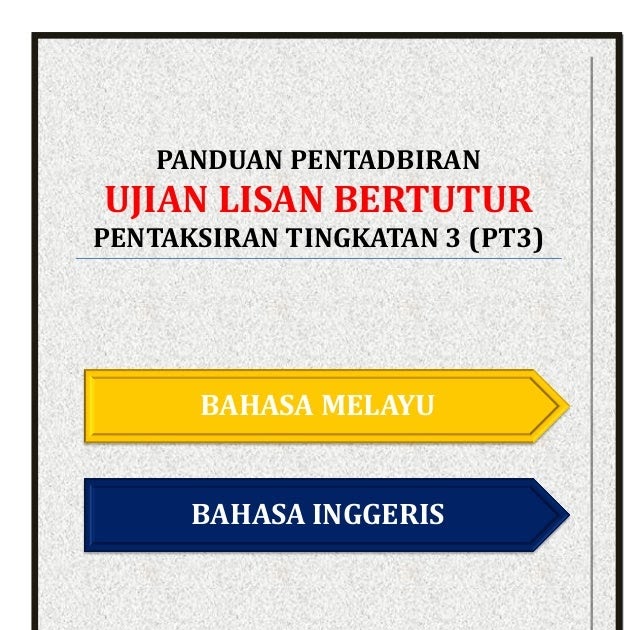 Contoh Soalan Pt3 Ujian Lisan Bertutur - Malacca a