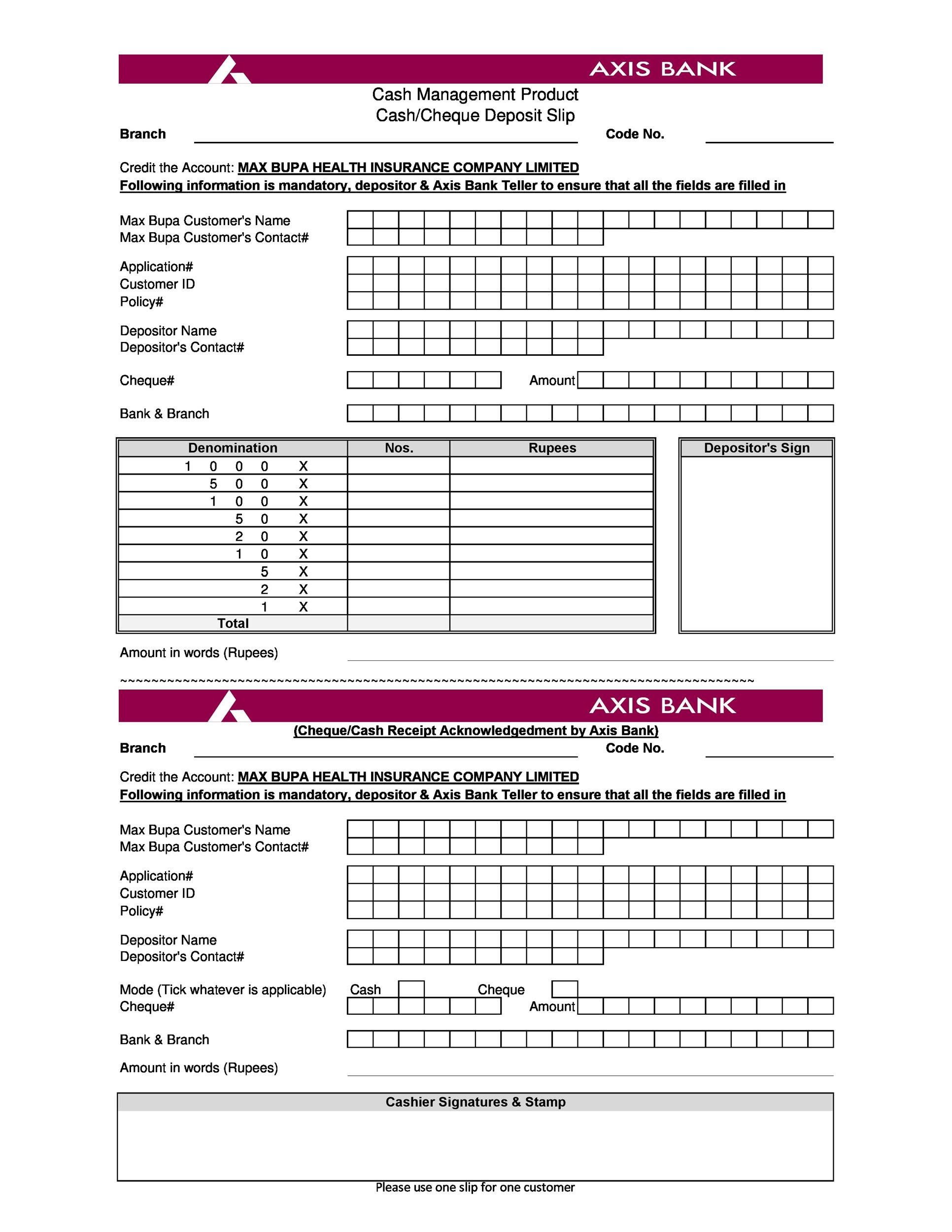 Howto: How To Fill Out A Checking Account Deposit Slip