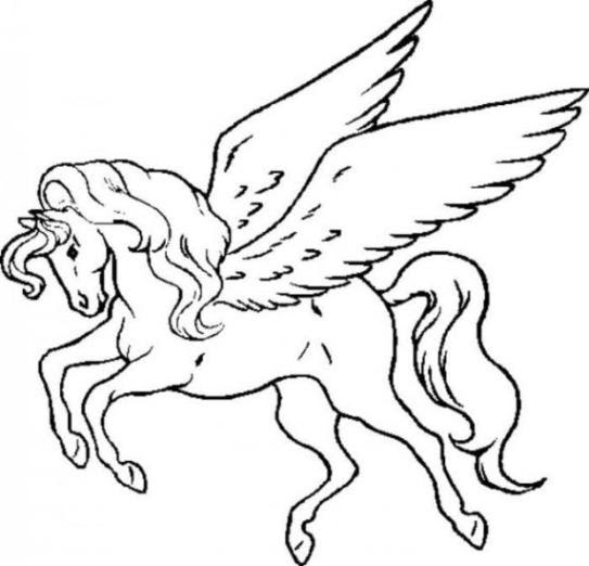 Wunderhübsche motive pferde mit einhorn zum kostenlosen runterladen. Ausmalbilder Zum Drucken Malvorlage Einhorn Kostenlos 1