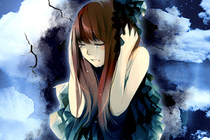 Depressed Sad Anime Girl Wallpaper Error