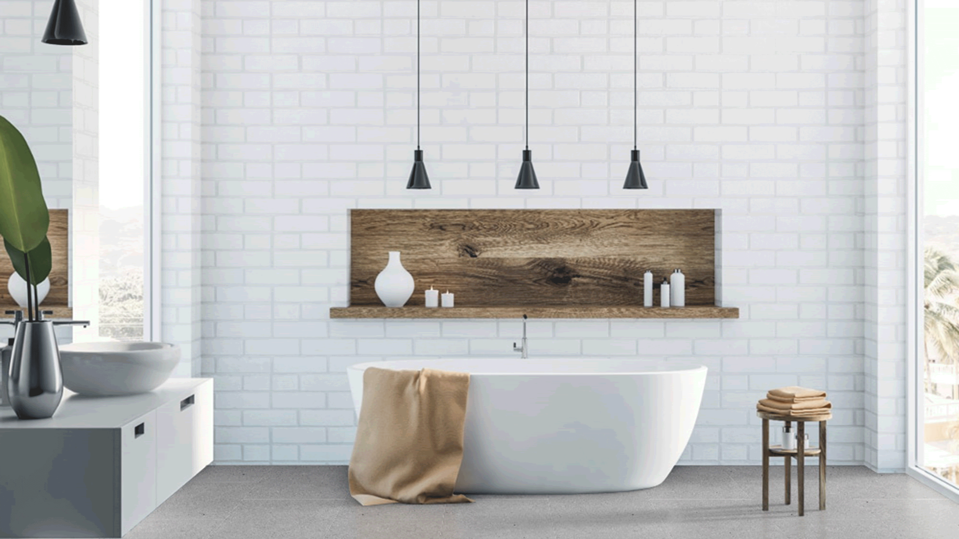 Designing a bathroom on a budget? Bathrooms On A Budget 34 Chic Yet Cheap Bathroom Ideas Real Homes