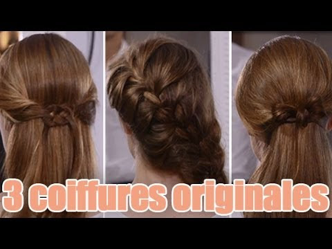 Coiffure Mi Long Youtube Cheveux P