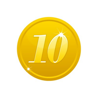 最高 おしゃれ 10 イラスト 数字 サンセゴメ