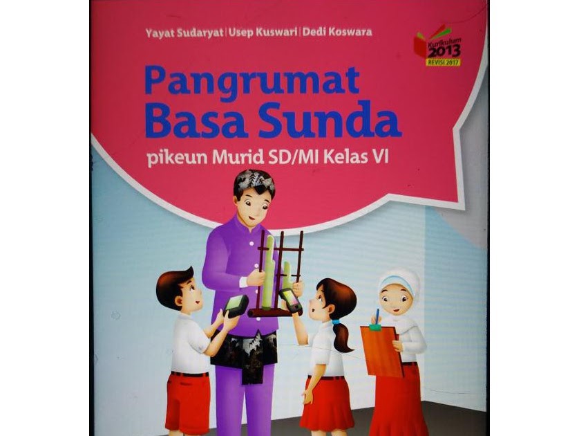 Kunci Jawaban Bahasa Sunda Kelas 6 Kurikulum 2013 Revisi 2018 Jual