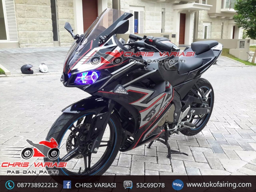 Modifikasi Vixion Old Full Fairing Terbaik Klobot Modif