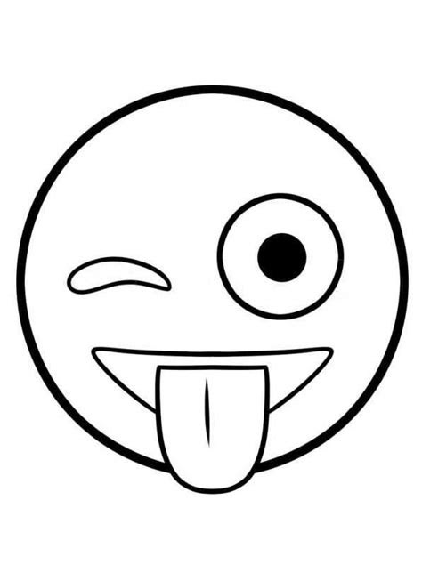 Ausmalbilder Zum Ausdrucken Emojis - Kostenlose ...