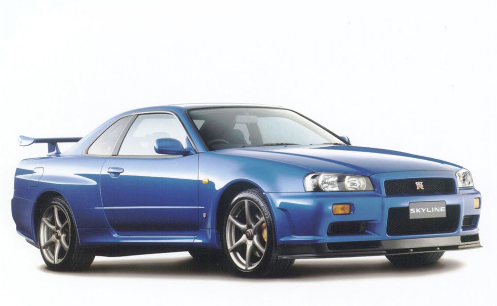 Night 44 Midnight Purple Nissan Skyline Gtr R34 Wallpaper 4k Gif