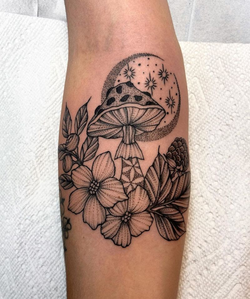 Tattoo sleeve ideas and designs are widely used by both men and. 30 Pretty Mushroom Tattoos Improve Your Temperament Style Vp Page 21
