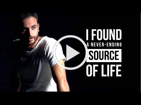 Jewish Israeli Yoav found a source of life that will never run dry!