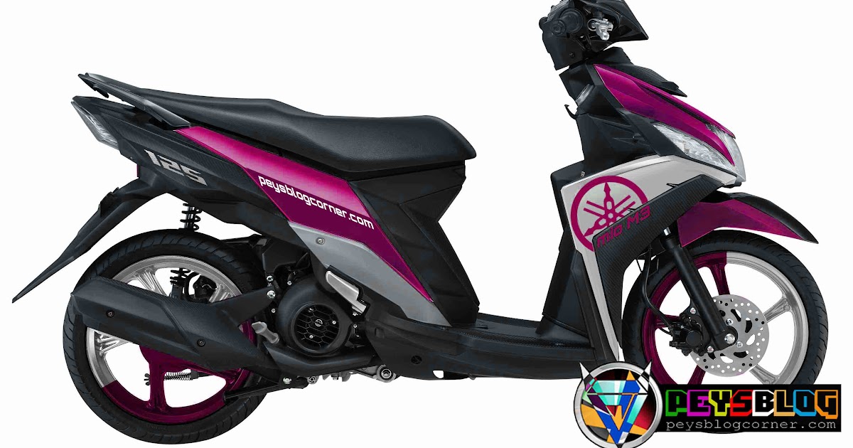  Modifikasi Mio M3 Warna Pink Modifikasi Motor Kawasaki 