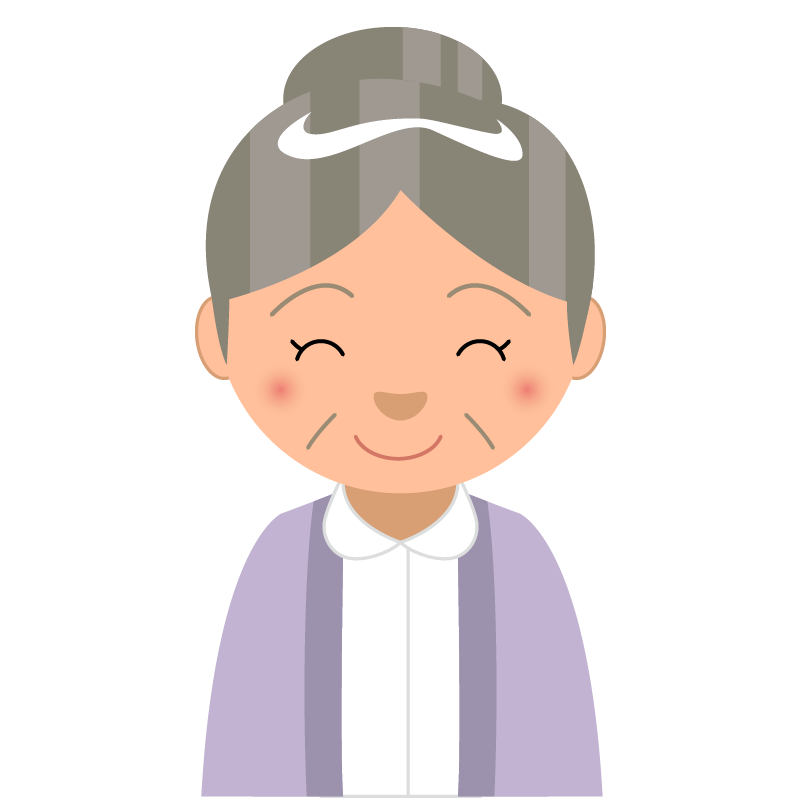Japan Image おばあちゃん イラスト フリー