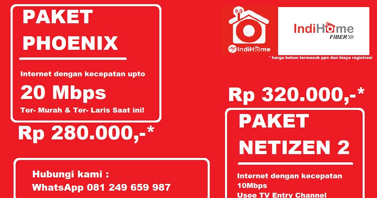 Harga Paket Indihome Malang - Daftar Paket Indihome Malang ...