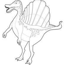 malvorlagen dinosaurier spinosaurus