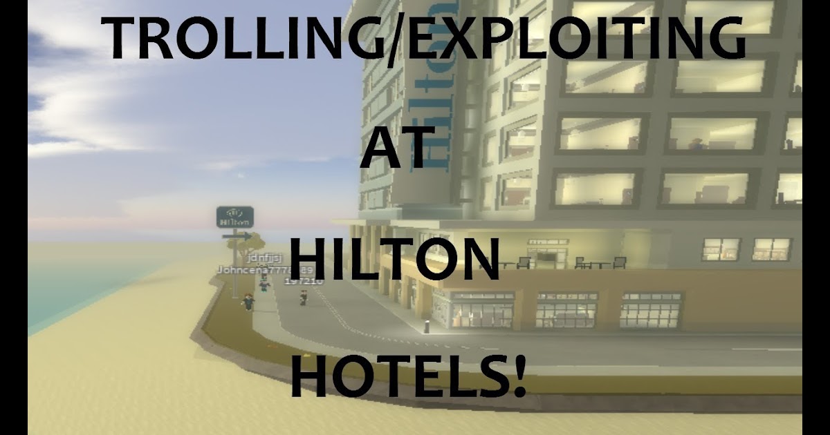 Roblox Exploit Hilton Hotels Free Robux Giveaway Live - show us a video of the game roblox get robux eu5 net code