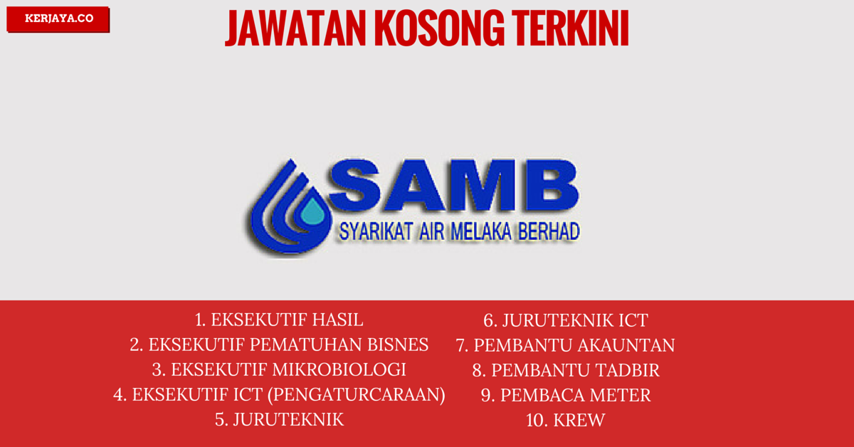 Syarikat Air Selangor Jawatan Kosong - Umpama v