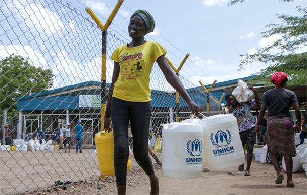 Réfugiée sud-soudanaise au camp de Kakuma.    © UNHCR/Allan Kipotrich Cheruiyot