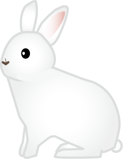 うさぎ 横向き イラスト Ituirasuto