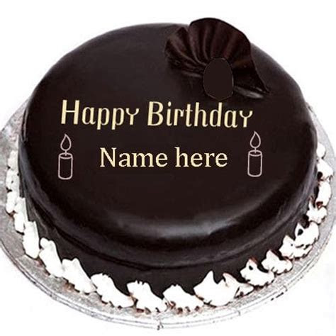 Happy Birthday Cake With Name Edit And Photo