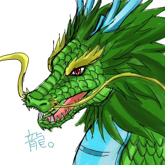 動物画像のすべて トップ100かっこいい 龍 イラスト 顔