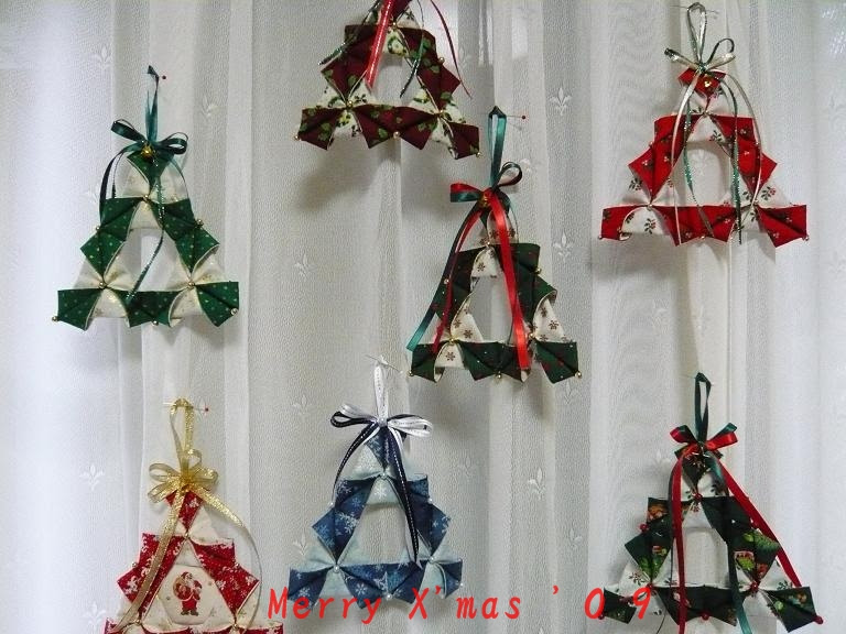 クリスマス ツリー 手作り 布 トップ新しい画像