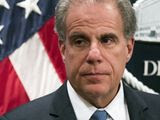 Justice Department Inspector General Michael Horowitz appears at the launch of the Procurement Collusion Strike Force at the Justice Department in Washington, Tuesday, Nov. 5, 2019. (AP Photo/Cliff Owen) ** FILE **
