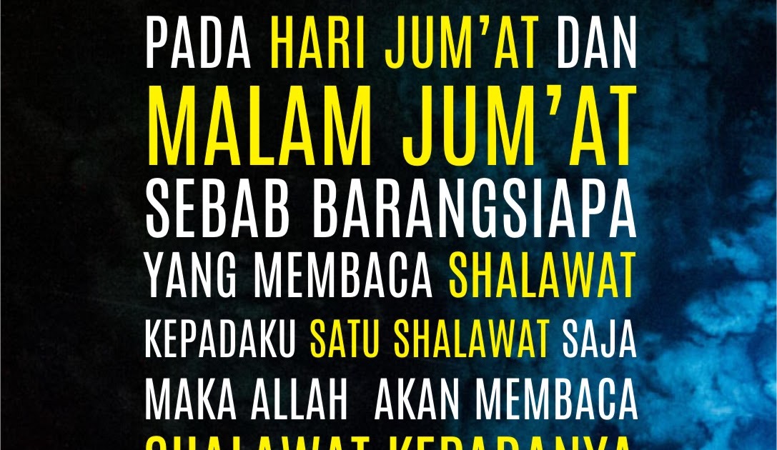 Gambar Kata  Bijak Malam  Jumat  Sobkatakata