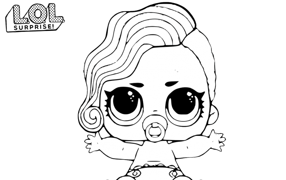 Lol Doll Big Sister Coloring Pages - Super Kins Author