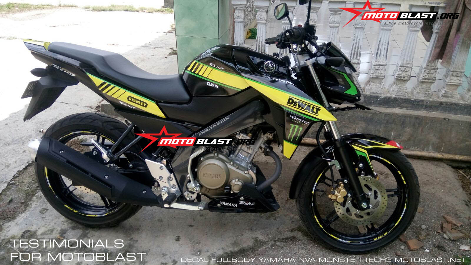  Modifikasi  Motor  Vixion  Hitam  Kuning Pecinta Modifikasi 