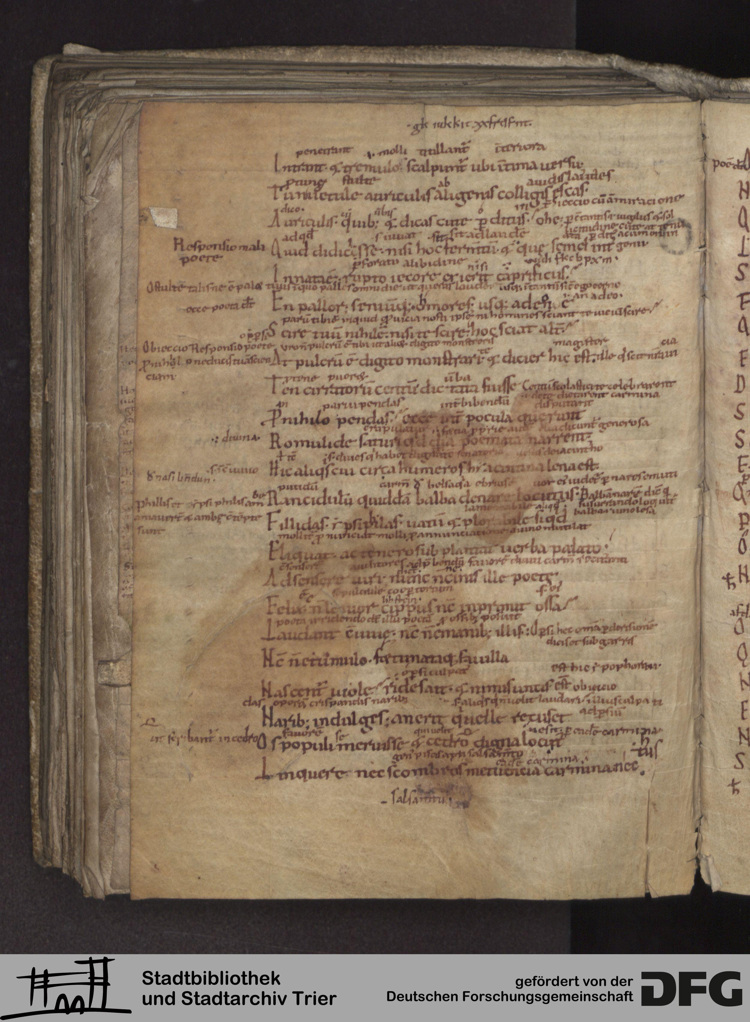 Generally simple present tense is used to indicate an action which happens. Mittelalterliche Glossen Und Texte Aus Trier Studien Zur Volkssprachigen Trierer Uberlieferung Von Den Anfangen Bis Zum Ende Des 11 Jahrhunderts Im Lateinischen Kontext Mittelalter