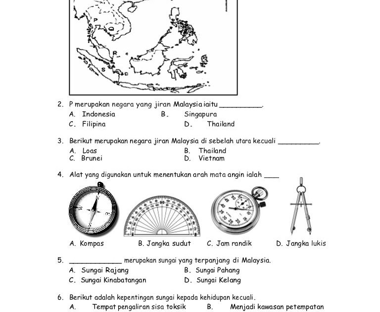 Soalan Pertengahan Tahun Geografi Tingkatan 1 Kssm 