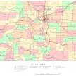 County Map Of Colorado With Cities