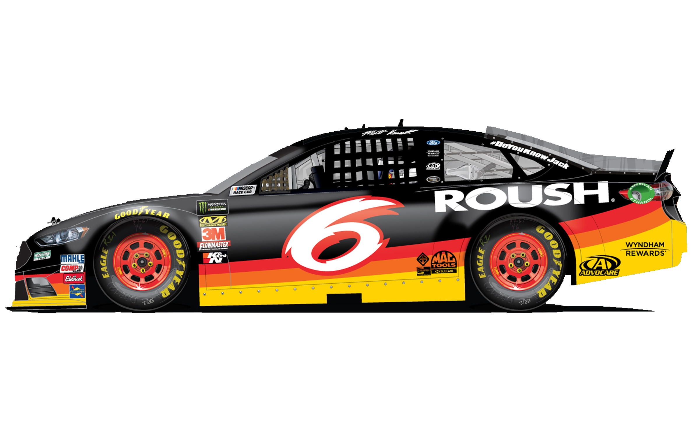 Et on fs1, mrn, siriusxm nascar radio). Kenseth S All Star Paint Scheme To Pay Tribute To Jack Roush 1998 All Star Victory