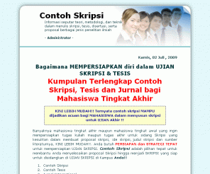 Contoh Outline Skripsi - Contoh Wa