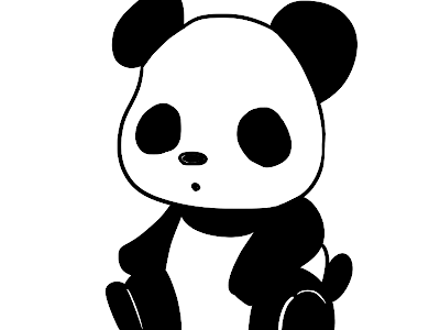 かわいいディズニー画像 ゆるい 可愛い パンダ イラスト