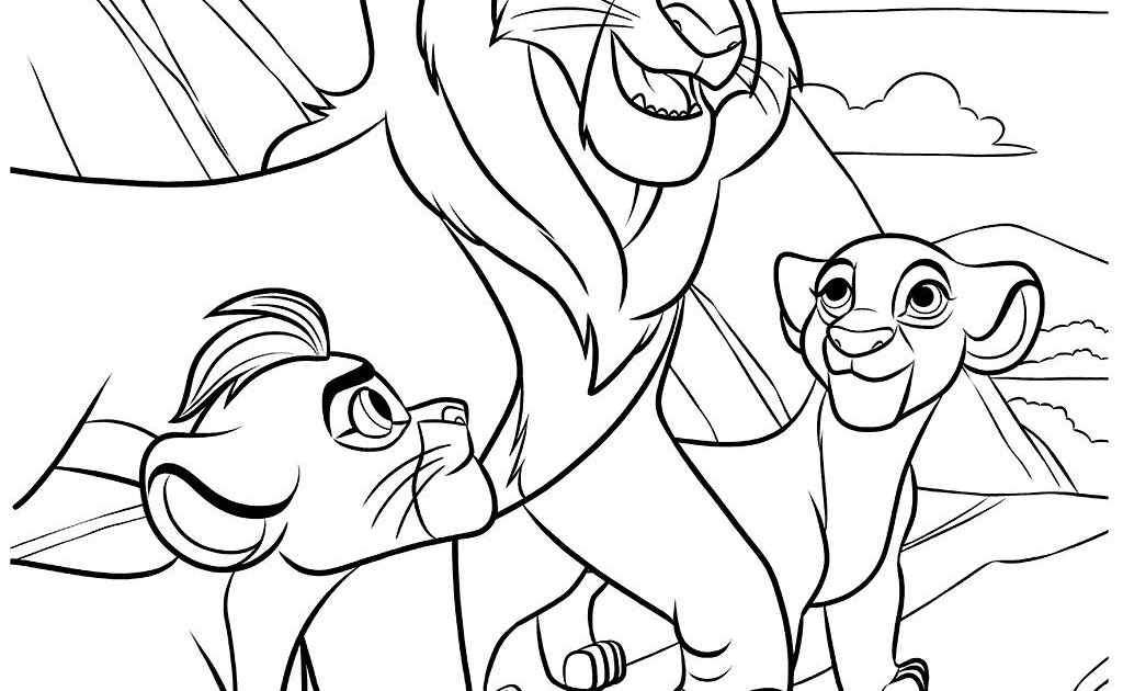 Disney Coloring Pages Lion King 2 | Coloring Page Blog